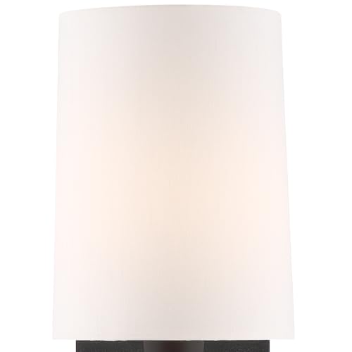 Image of Crystorama Trenton 1 Light Black Forged Sconce