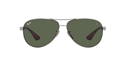 Image of Ray-Ban womens Rb8331m Scuderia Ferrari Collection Aviator Sunglasses
