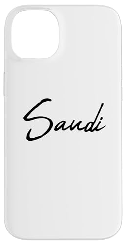 Beautiful Handwritten Font Saudi Calligraphy スマホケース iPhone 14 Plus 用