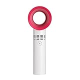 Lash Fan USB Mini Portable Fan Rechargeable Bladeless Fan Handheld Air Conditioning Cooling Dryer...