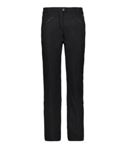 CMP Pantalón Mujer Con Polaina Interior, Negro, S