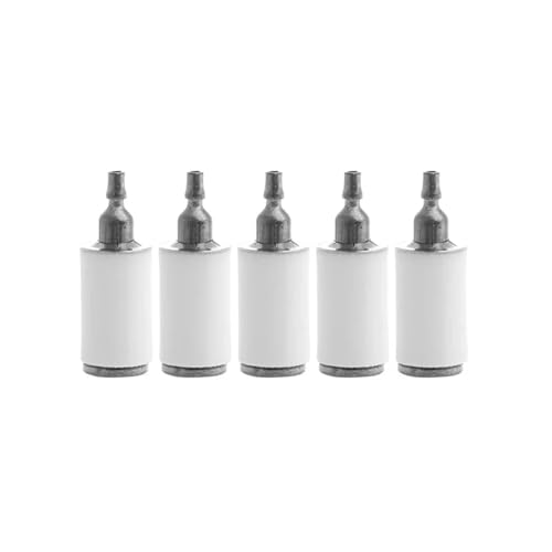 LUhvSW Piezas de Repuesto Filtro de Combustible de Calidad de 5 Piezas for maquinaria de jardín a Gasolina, desbrozadora, Motosierra