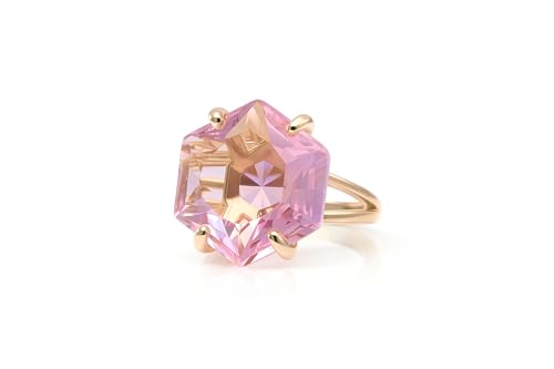 Bague en Quartz Rose et Or Rose 18 Carats : offrez un cadeau chargé de sens