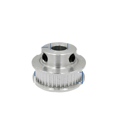 Poulie à dents GT2 42 dents alésage 5 à 12.7mm pour courroie de distribution d'imprimante 3D