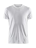craft median xl Regular fit Craft Herren ADV Essence Ss Tee T-Shirt, White, XL