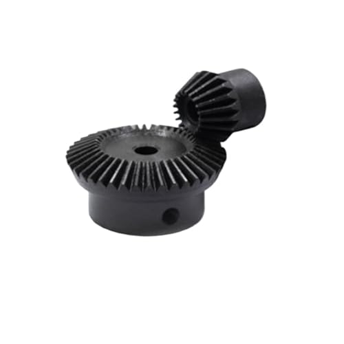 Bevel Gear Pinion Hardware Mechanical 1 Pair 1:2 Bevel Gear 1M20T :1M40 Teeth Transmission / 90 Degrees Bore 6mm 8mm 10mm(20T Bore 6-40T bore 8)