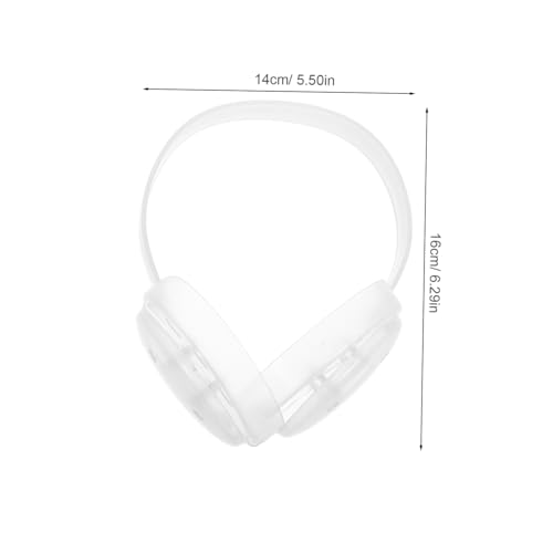 4pcs Foldable Earmuff Frame for Diy Ear Warmers Plastic Ear Cover Rack Lightweight and Portable for Boys and Girls and Adults2