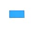 25 Dry Erase Magnetic Shelf Labels 1" x 2" - Blue - 20 mil - Write On/Wipe Off