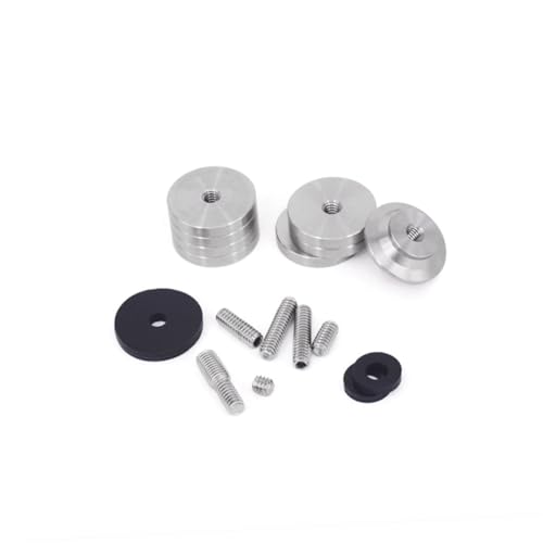 Stabilizer Weights Compound Bow Accessory Balance Screws Weight Stacks Silver Point Insert for Vibration Reduction