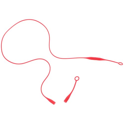 Cuerda de silicona flexible para tapones de oídos con cierre magnético seguro y reutilizable
