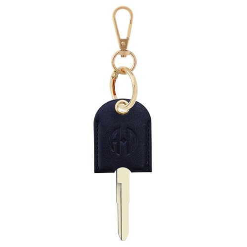 Image of Leather Keys Sleeve for Broken Car Key Loop Replacement, Keychain Cover Cute Protector and Holder for Men, Women