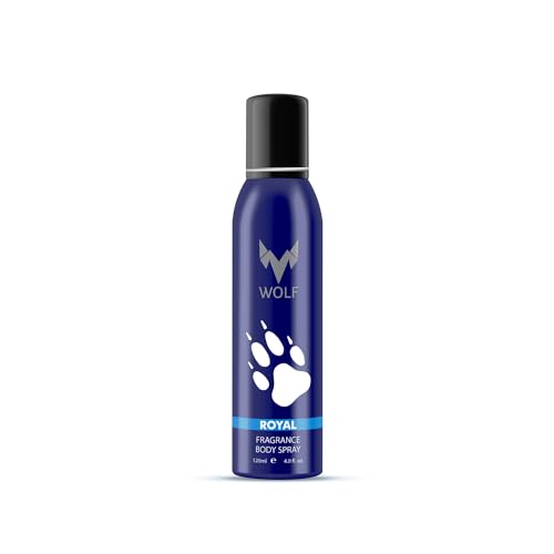 Image of Wolf Royal Pack of 2- No Gas Perfumed Bodyspray for Men-(120 ml+120 ml)