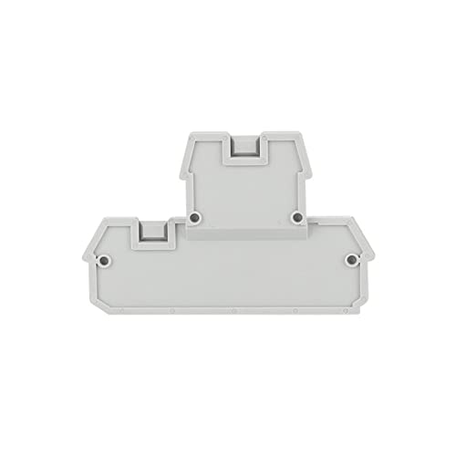Couvercle d'extrémité MBKKB 2.5 isolant et robuste pour le dernier bornier de rail Din