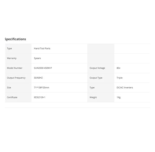 Shyisy Ottimizzatore Solare Sun 2000-450W-P Pannello Solare Da 450 W Ottimizzatore Di Potenza Fotovoltaico Energia Solare - 4