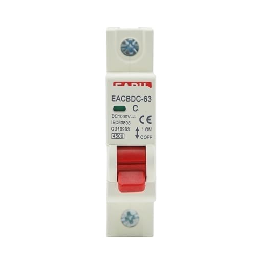 Disjoncteur miniature solaire 1000V photovoltaïque 40A protection 1P
