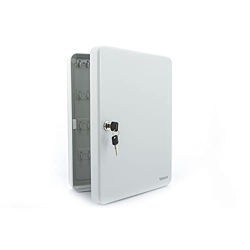 Burg Wachter Sterling KC80 80-Hook Key Cabinet, Gray