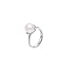 Produktbild VIKI LYNN Damen Perlenring aus 925 Sterling Silber und 89mm Süßwasserperle knopf Jubiläumsgeschenke für Frauen