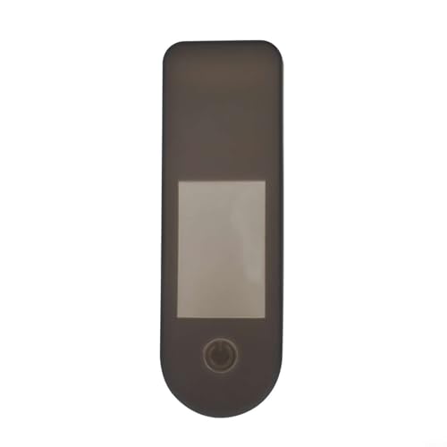 FUANA Cubierta de protección de pantalla de medidor de silicona resistente a los arañazos para Xiaomi Electric Scooter 4 Pro 5 5 Pro 5 Max (negro)