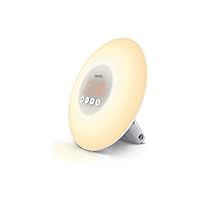 Philips - Wake-up Light HF3500/01, Sveglia a LED, simulazione dell'alba e del tramonto, 1 suoni...