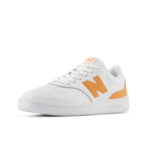New Balance Tenis Bb80 V1 para Mujer, Blanco/Cobre, 41.5 EU