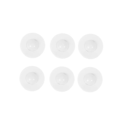 Angoily 6pcs LED Cabinet Lights Set Adjustable Brightness Warm Accent