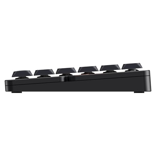 Image of IQUNIX Magi75 Low Profile Wireless Mechanical Keyboard | 75% Layout, Hot-Swappable, RGB Backlit, Full Aluminum Case, VIA Customizable, Mac /Windows /Linux, Tri-Mode