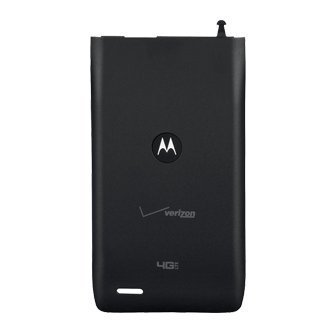 OEM XT894 MOTOROLA DROID 4 BLACK BATTERY DOOR BACK COVER WITH TOOL