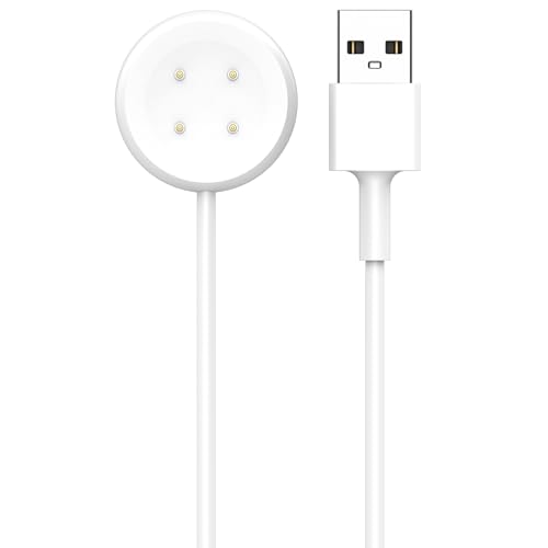 Levigo 3.3FT Smart Watch Magnetic USB-A Charging Cable Compatible with Google Pixel Watch 2, Smart Watch Charger Cord, White