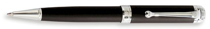 03107 AURORA D31/RN TANLENTUM BLACK RUBBER Ballpoint Pen