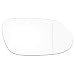 X AUTOHAUX Car Passenger Right Side Rearview Mirror Glass Adhesive for Mercedes Benz CLK SL SLK AMG MODEL