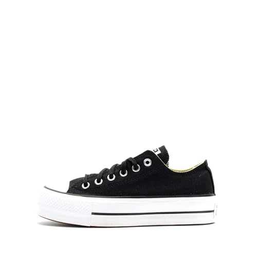 Converse Women's Chuck Taylor All Star Lift 560 Sneaker, Black/White/White, 8.5