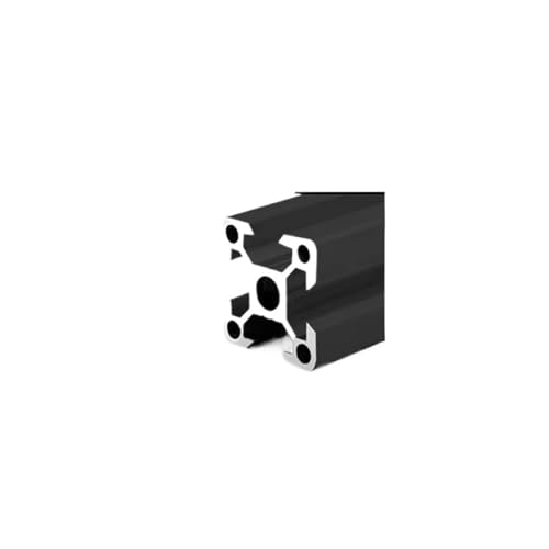 Profilé aluminium CNC 2020 noir rainure V 300mm rail de guidage linéaire pour châssis