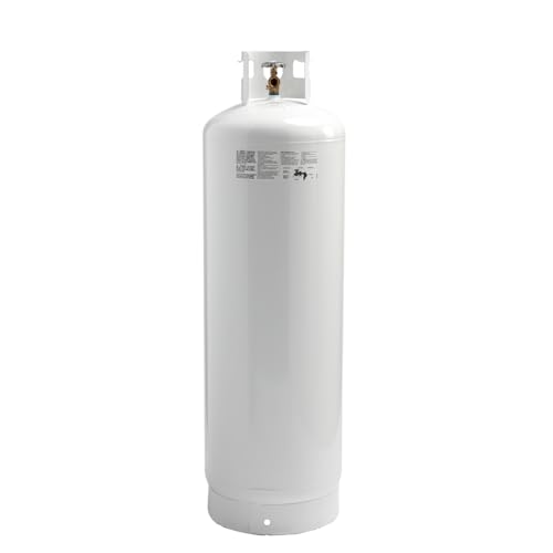 Worthington 303953 100-Pound Steel Propane Cylinder With 10% Valve And Collar