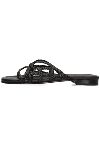 Melvin & Hamilton Femme Elodie 64 Sandale, Noir, 40 EU
