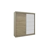 Meublorama Armario MILS, Ideal para un Dormitorio con diseño.