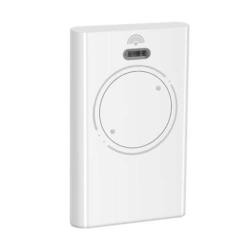 Juego de 1 mandos a distancia – Compatible con FAAC XT2 868 SLH (868 MHz, 2 canales) – Reemplazo para motorización de puerta y puerta de garaje – Color blanco