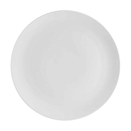 Plato Vista Alegre Broadway Blanco 13 pulgadas miniatura 1