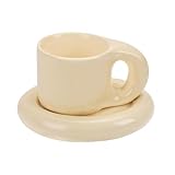 Choix de cadeau idéal : la tasse à café potelé a un look élégant et un toucher soyeux qui est assez attrayant pour compléter d'autres articles de table. Les tasses à café Chubby sont également des cadeaux idéaux pour apporter minimalisme et bonheur à votre famille et vos amis.