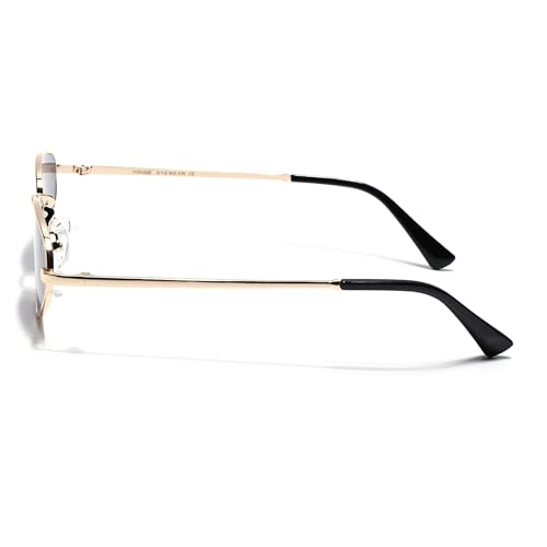 Image of Voyage UV Protected Oval Sunglasses for Men & Women