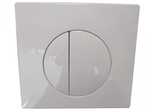 Plaque de Commande Media Blanche pour bati-Support Verso 350 et 350 Spinair.