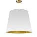 Dainolite ODR-L-6921 Light White/Gold Pendant