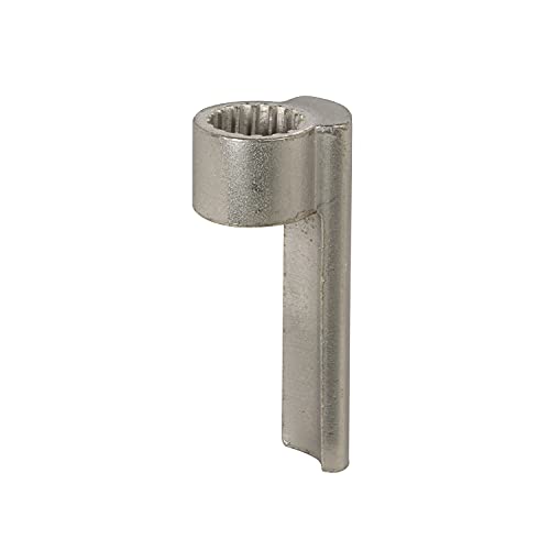 Rok Hardware Heavy Duty Metal Hinge Pin Stop, Fits All 3-1/2" (89Mm) To 4" (102Mm) Residential Hinges, Satin Nickel #TOP3