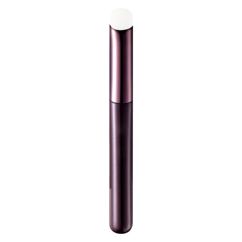 Cepillo de labios de cabeza, cepillo de labios | de maquillaje de brillo de labios con cubierta - Aplicador de corrector portátil, herramienta de belleza profesional para
