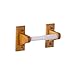 Design House 561209 Dalton Toilet Paper Holder, Honey Oak Finish