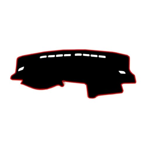 _bV{[hJo[ ɓKĂ܂V&W| 6R 6C MK5 2009 2010 2011-2017 Ή   _bV{[hJo[ _bV}bg TVF[h J[ybg(Left Hand Drive,Black Red Edge)