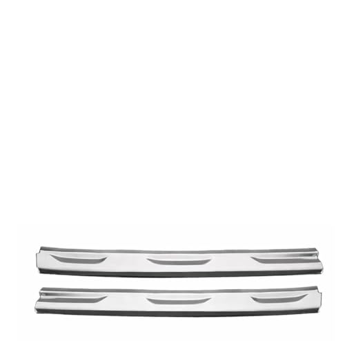 Front Grille Chrome Cover Frame Trim Molding Accent For Tiguan 2016 2020 2 Pcs Upper Line