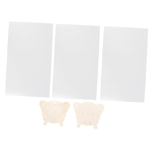 DOITOOL 1 Juego Protector De Orina para Caja De Arena para Gatos Protectores Recinto para Bandeja De Arena Arenero para Gatos Antisalpicaduras Conejo De Polivinilo Gatito