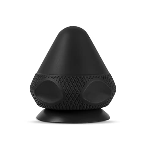 Zengest Tipo de adsorción de silicona con ventosa pequeña masajeador para masaje muscular y punto de acupuntura para espalda/cuello/hombro/mano/pie (negro) Cover