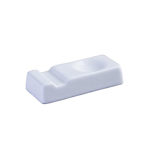 Alipis Multipurpose Chopsticks Rest and Spoon Stand Stylish Fork Holder for Home Use for Birthdays Weddings and Celebrations Easy to Clean White Design