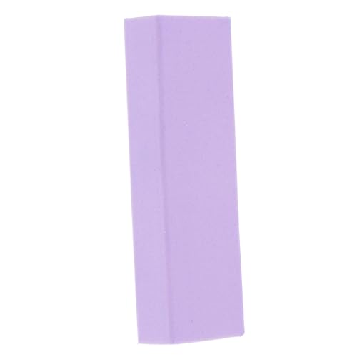 ABOOFAN Rubber Abrasive Block for Stubborn Bathroom Stains and Limescale Removal Compact Purple Tool for Kitchens and Bathrooms